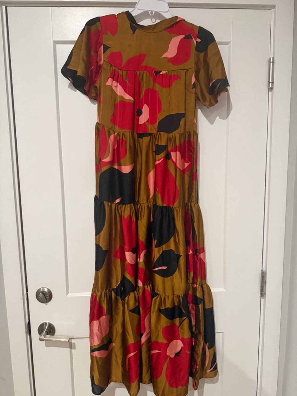 Anthropologie Corey Lynn Calter Gianna Tiered Maxi Dress Size XS - Picture 4 of 9